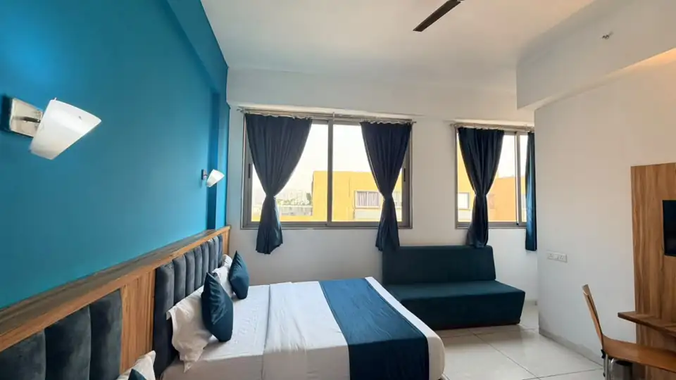 Deluxe Room at Hotel Maruti R South Bopal, Ahmedabad