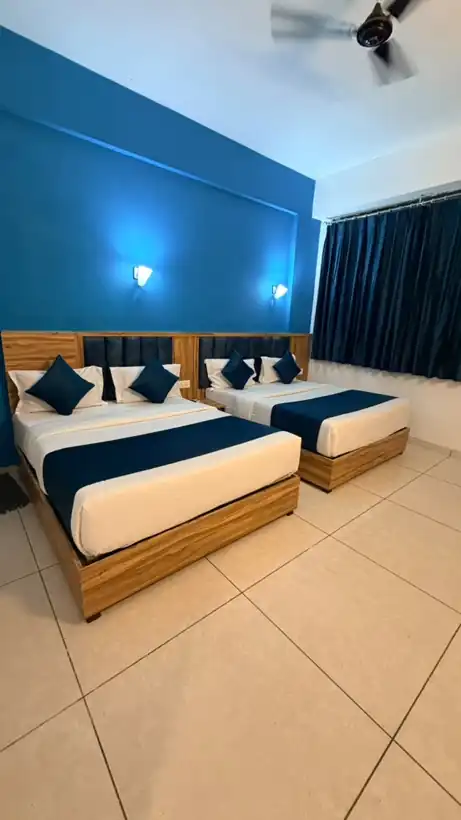 Triple Bed Room at Hotel Maruti R South Bopal, Ahmedabad