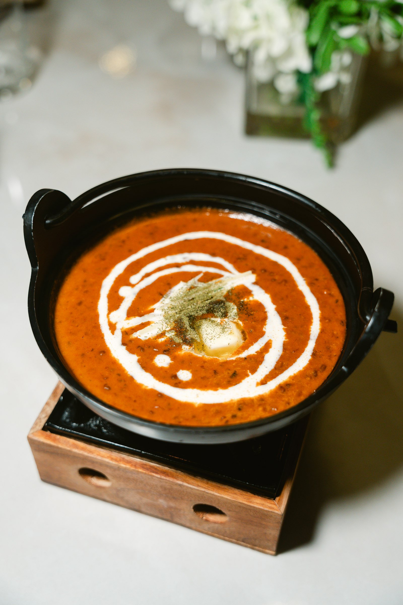Creamy Punjabi dal makhani with butter at Maruti R Restaurant & Cafe, Ahmedabad